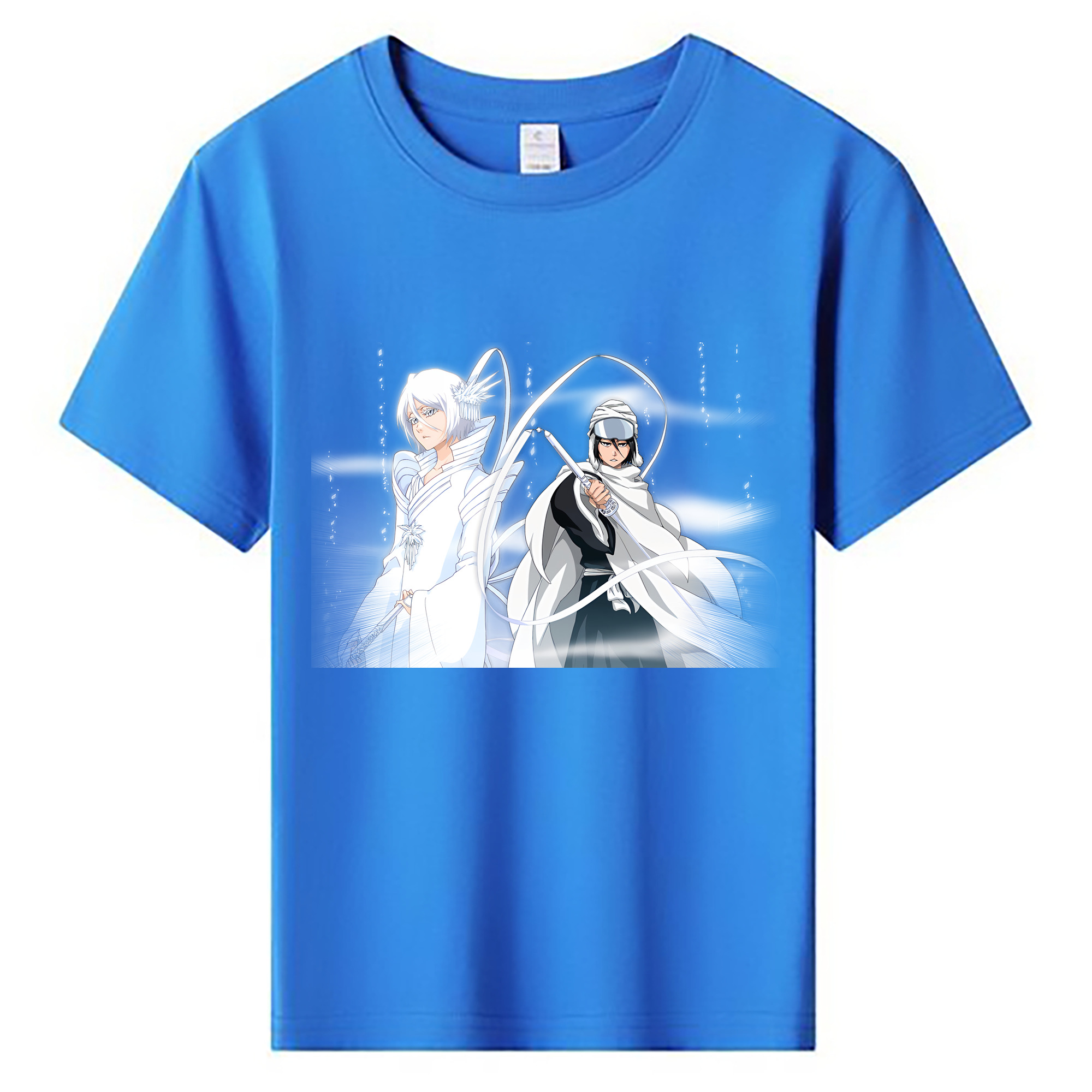 （画像用） ブリーチ 朽木ルキア BLEACH Kuchiki Rukia 綿100％キッズTシャツ（フロントプリント）